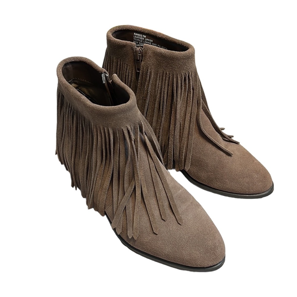 Steve Madden Ranco Boots/Booties in Brown
Suede w/Ankle Fringe 7 - Picture 2 of 10